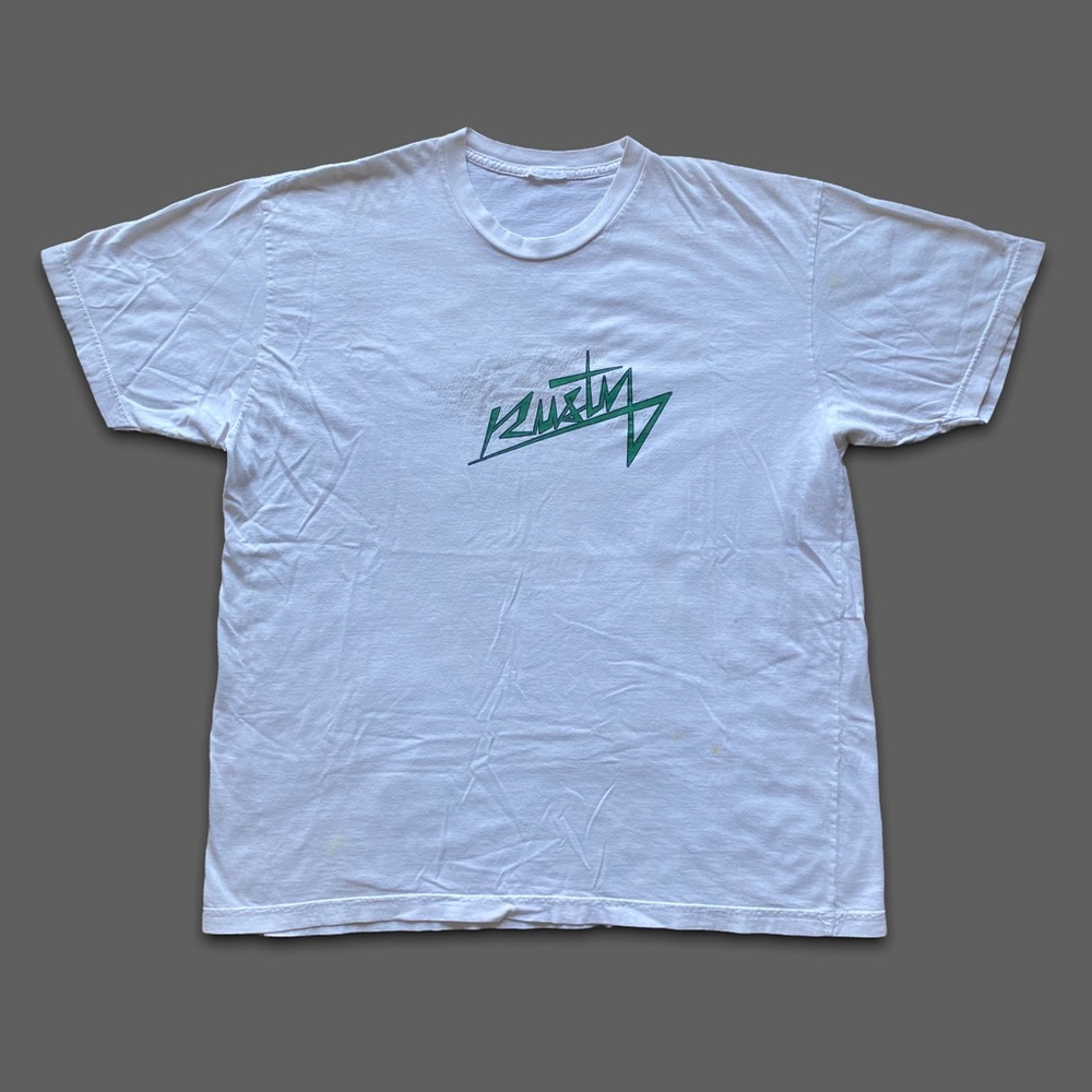 Vintage Y2K Rusty Surfboards Shadow Logo Short Sleeve Tee